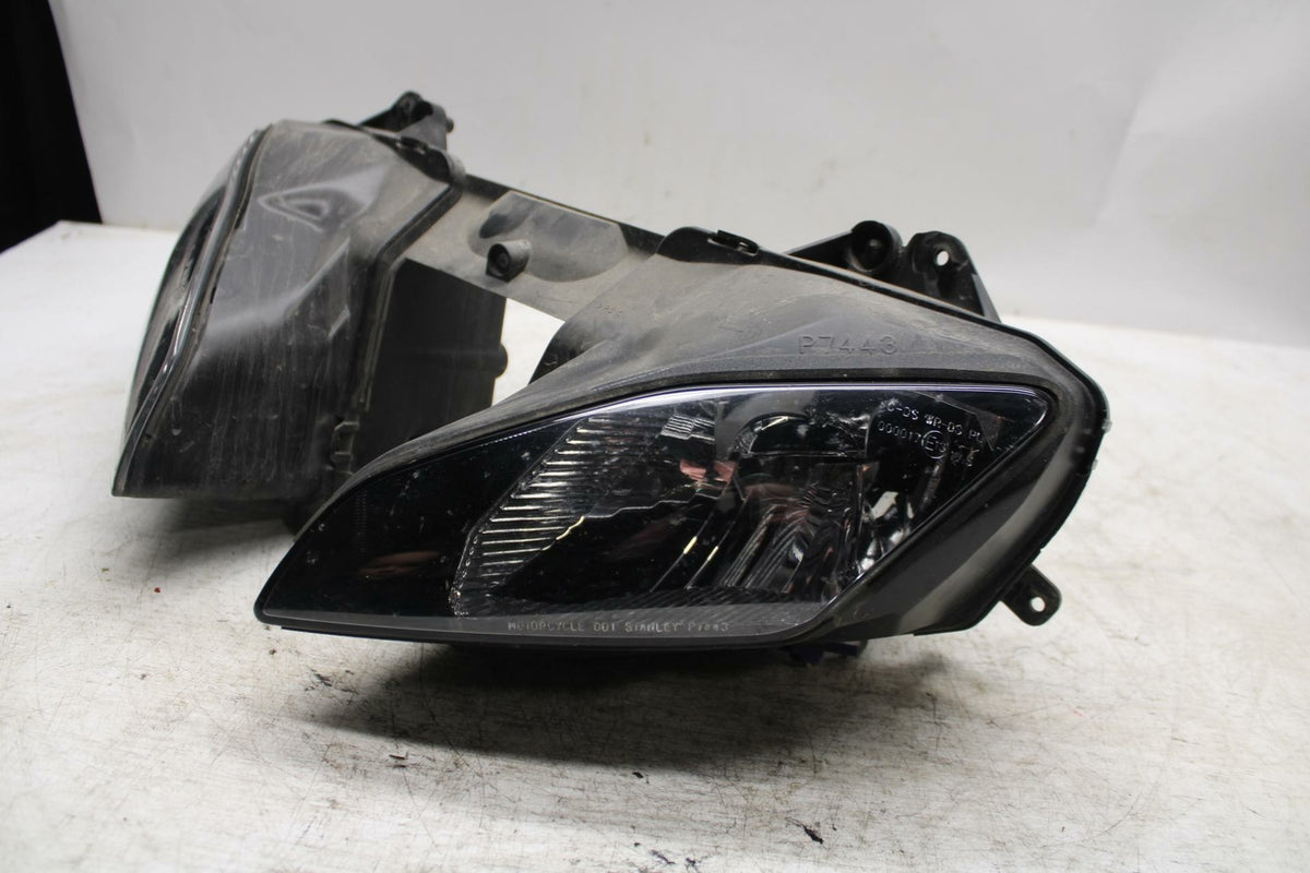 08 YAMAHA YZF R6 2c0 FRONT HEADLIGHT HEAD LIGHT LAMP BB365