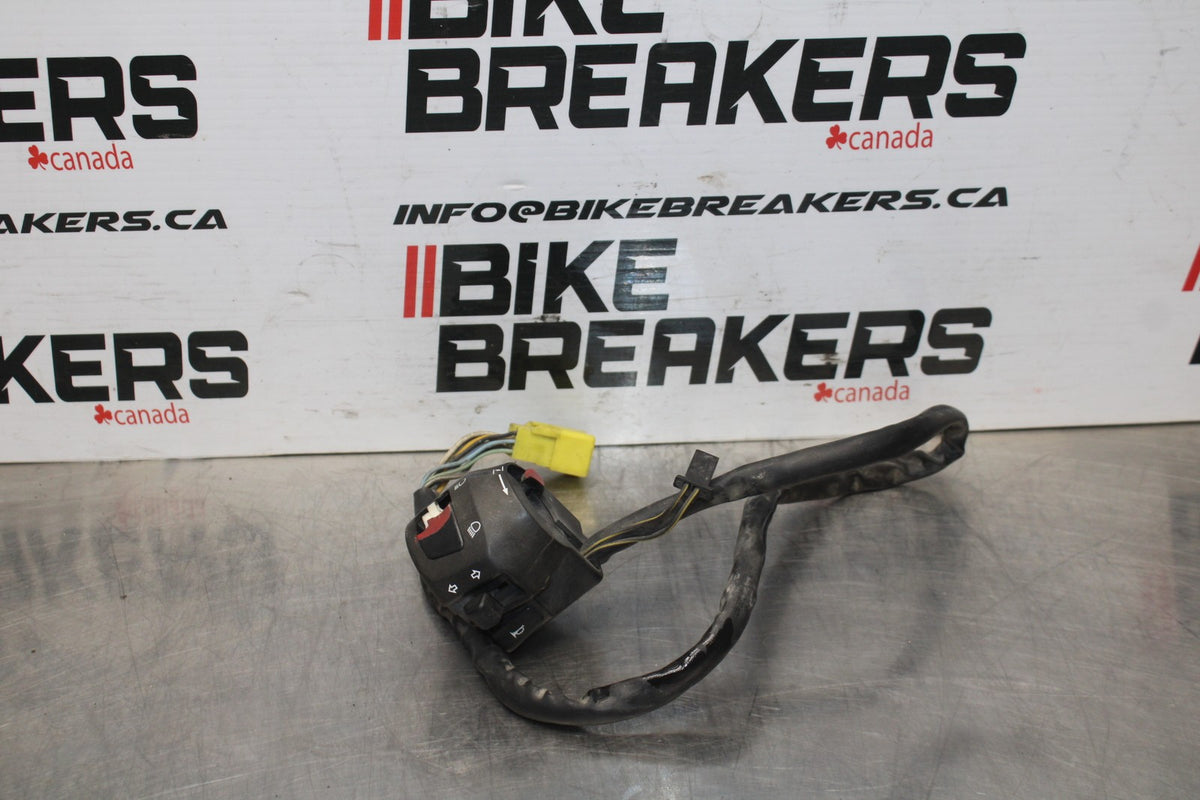 00 SUZUKI GSXR750 LEFT CLIP ON HANDLE HORN SIGNALS SWITCH SWITCHES BB820