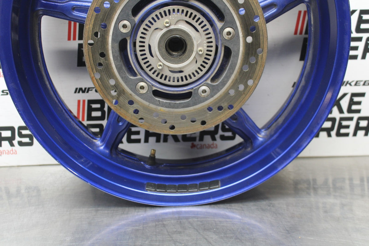 17-24 SUZUKI SV650 REAR WHEEL BACK RIM & ROTOR BB829