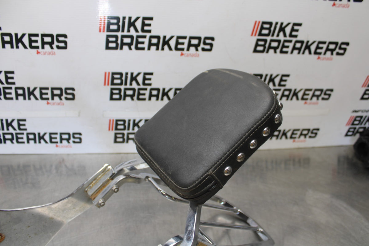 08 YAMAHA V STAR 1100 XVS1100AW CLASSIC BACK REST SISSY BAR BB916
