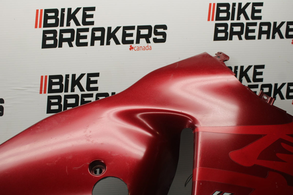 99-07 SUZUKI HAYABUSA GSX1300R RIGHT LOWER MID UPPER SIDE FAIRING COWL  BB002