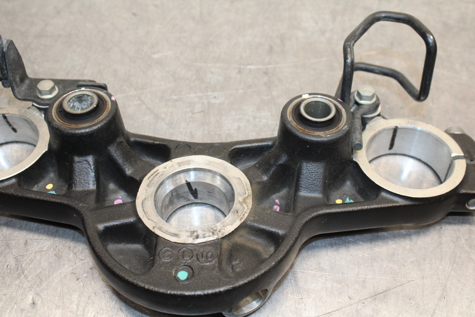 12-17 KAWASAKI NINJA 650 FORKS UPPER TRIPLE TREE CLAMP BB129