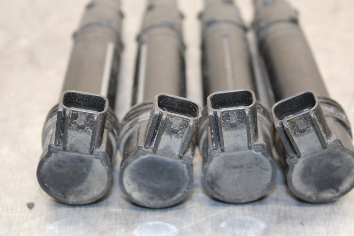 13-18 KAWASAKI NINJA ZX6R IGNITION COILS COIL SPARK PLUG CAPS BB118