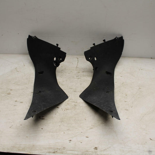13-18 KAWASAKI NINJA ZX6R RIGHT LEFT INNER FAIRINGS COWLS PANELS TRIMS BB304
