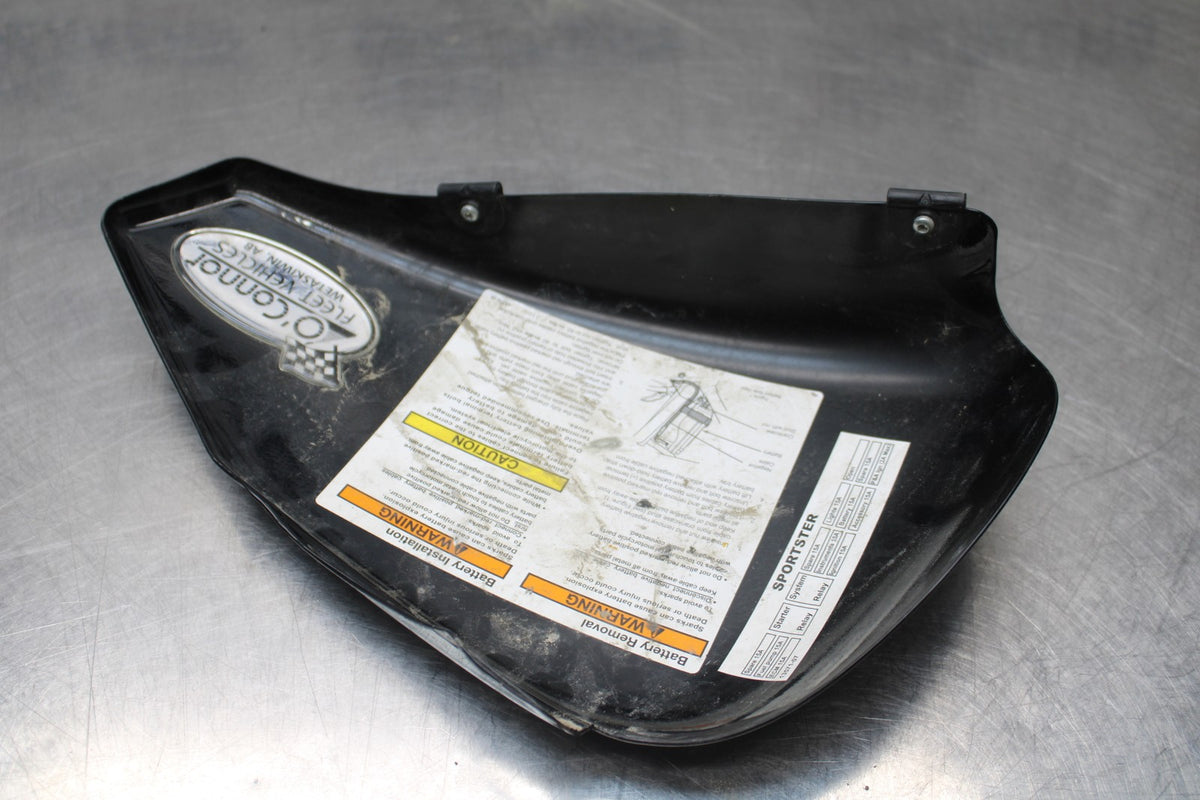 07 HARLEY-DAVIDSON SPORTSTER 1200 CUSTOM XL1200C LEFT SIDE COVER PANEL BB833