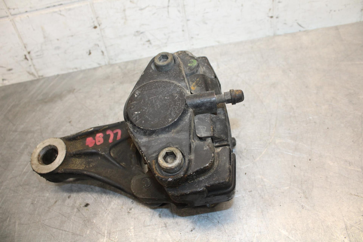 1981 Suzuki GS850G REAR BACK BRAKE CALIPER W MOUNT BRACKET BB37