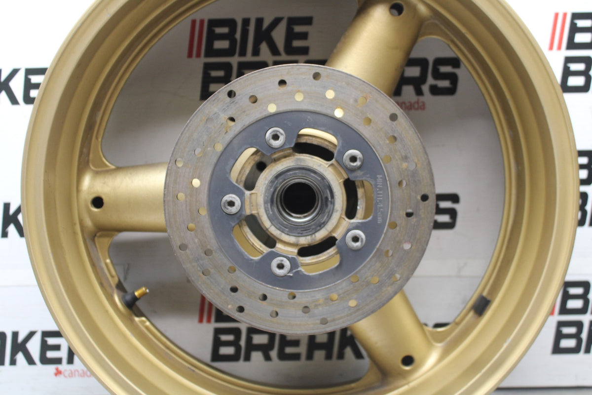 97-00 SUZUKI GSXR600 SRAD REAR WHEEL BACK RIM & ROTOR BB921