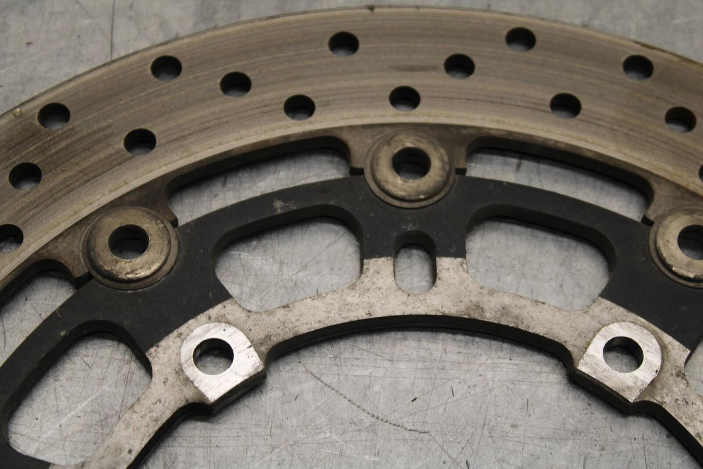 2006 Yamaha YZF R6 FRONT LEFT RIGHT BRAKE ROTORS DISCS 2C0-2581T-00-00 BB560