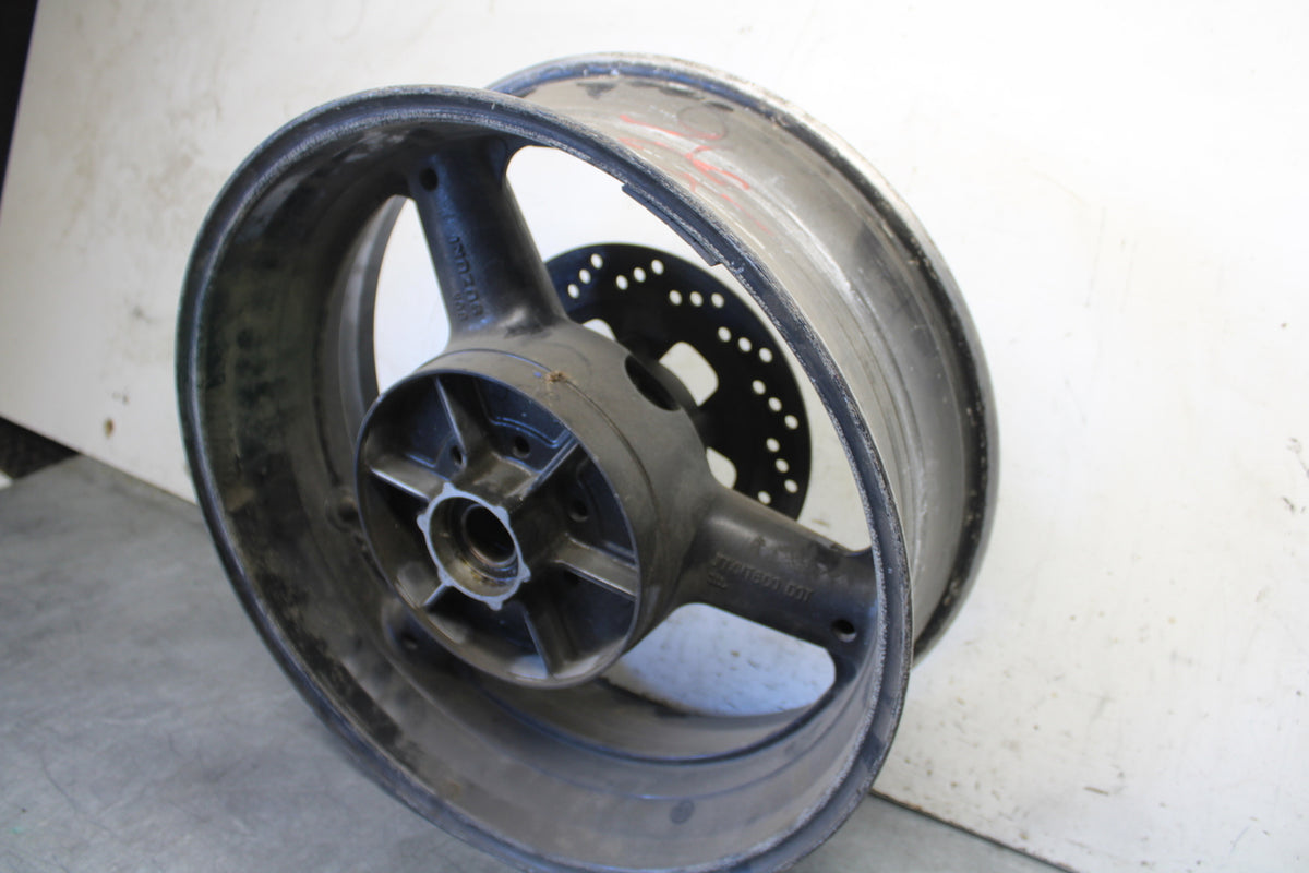 99-07 SUZUKI HAYABUSA GSX1300R REAR WHEEL BACK RIM BB426