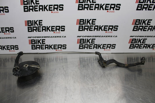 19 YAMAHA TTR230 REAR BACK BRAKE DRUM ASSEMBLY BB146