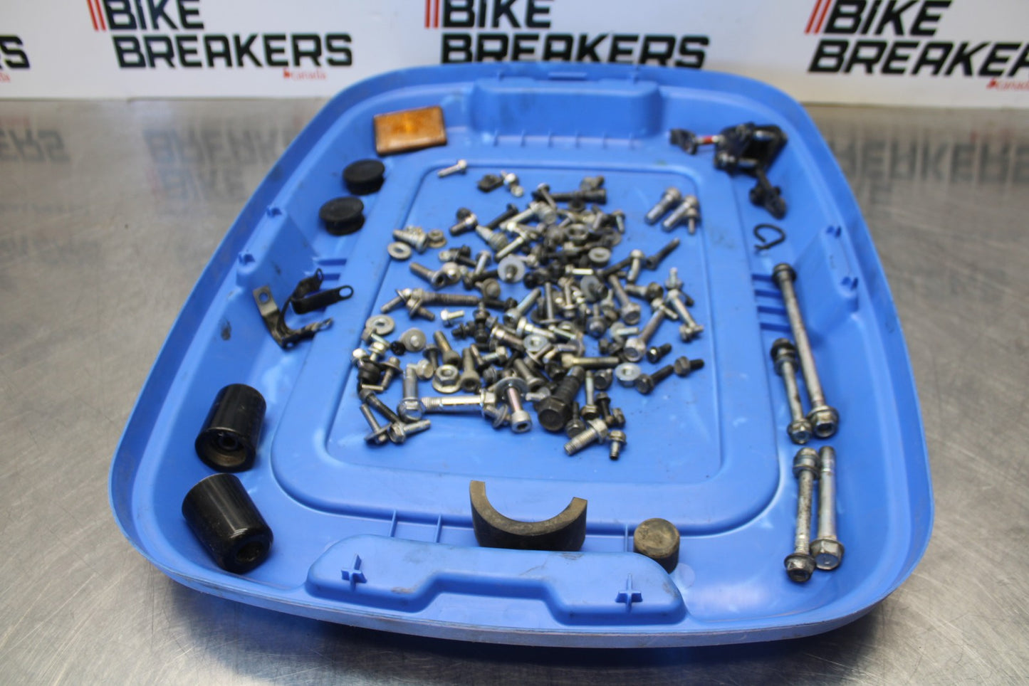 08-18 KAWASAKI KLR650 MOUNTING BOLTS HARDWARE MOTOR SCREWS BB183