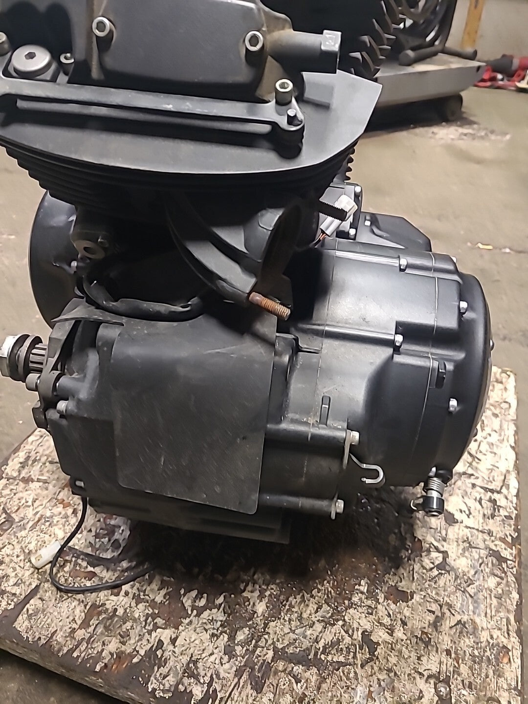 2007 Yamaha V Star 1300 XVS1300A ENGINE MOTOR BB78