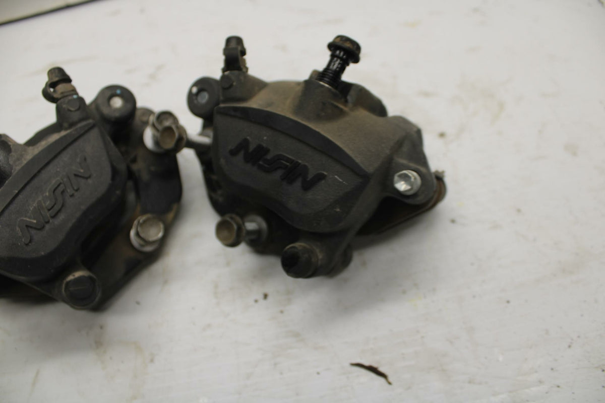 17-20 KAWASAKI NINJA 650 EX650 ABS RIGHT LEFT FRONT BRAKE CALIPER SET PAIR BB277