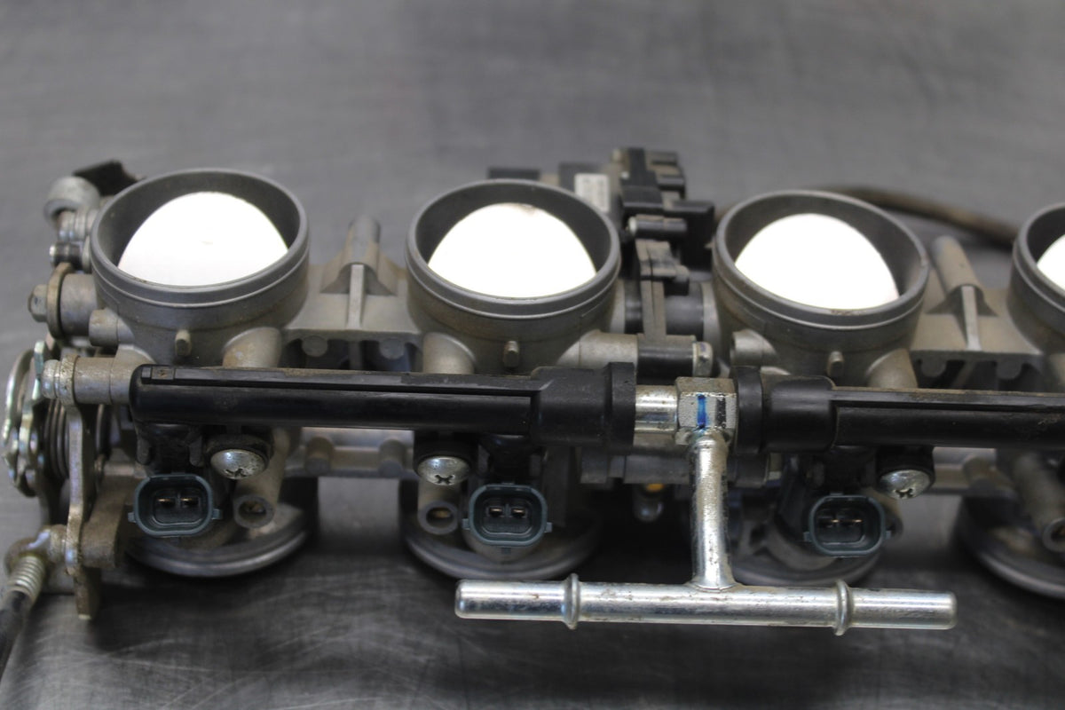 08 KAWASAKI ZX6R MAIN FUEL INJECTORS / THROTTLE BODIES BB896