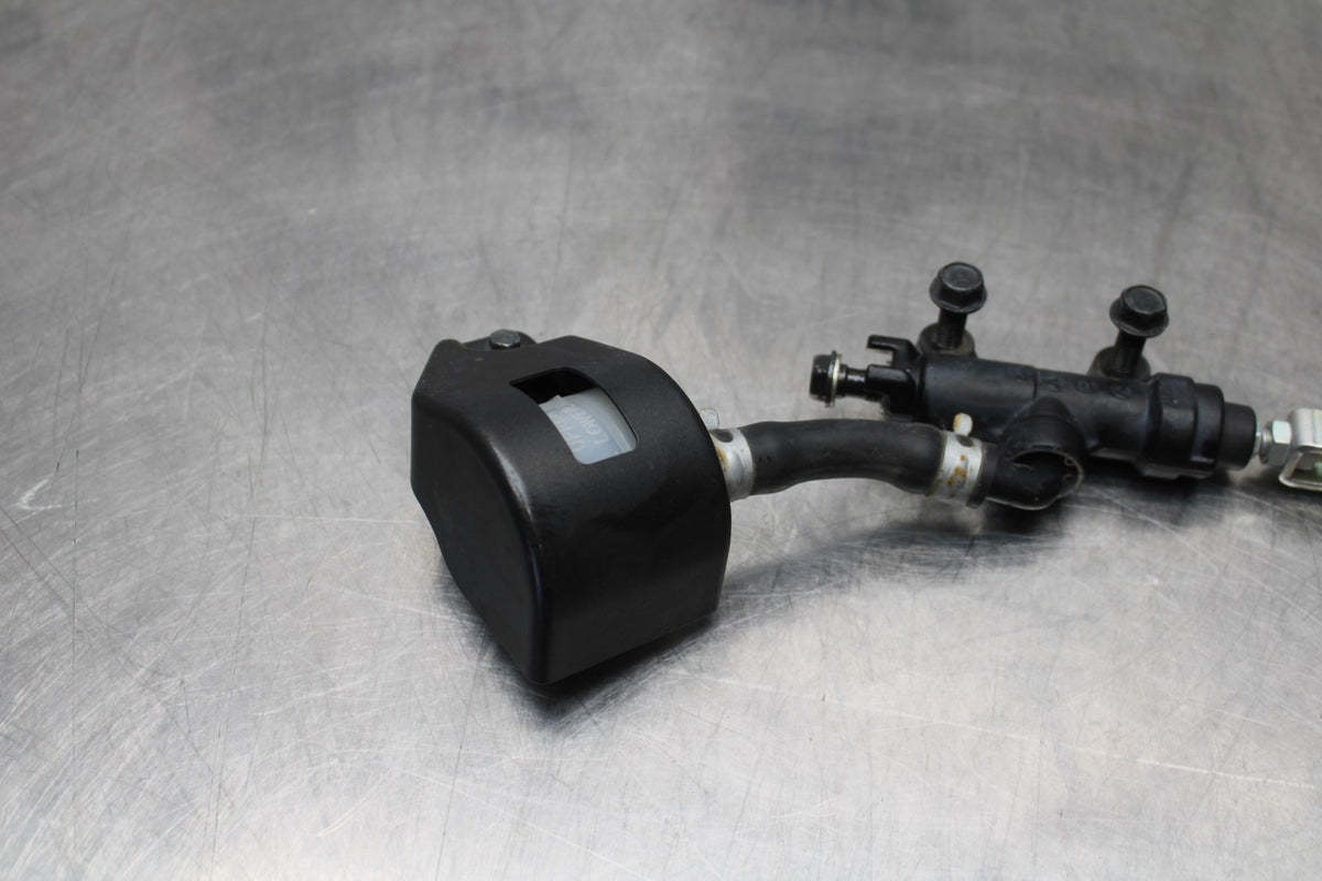08 KAWASAKI VULCAN 900 REAR BACK BRAKE MASTER CYLINDER W RESERVOIR BB184