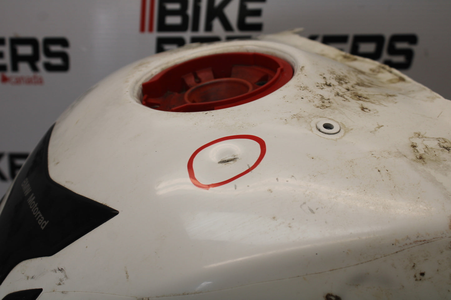 10-11 BMW S1000RR GAS TANK FUEL CELL PETROL RESERVOIR BB168