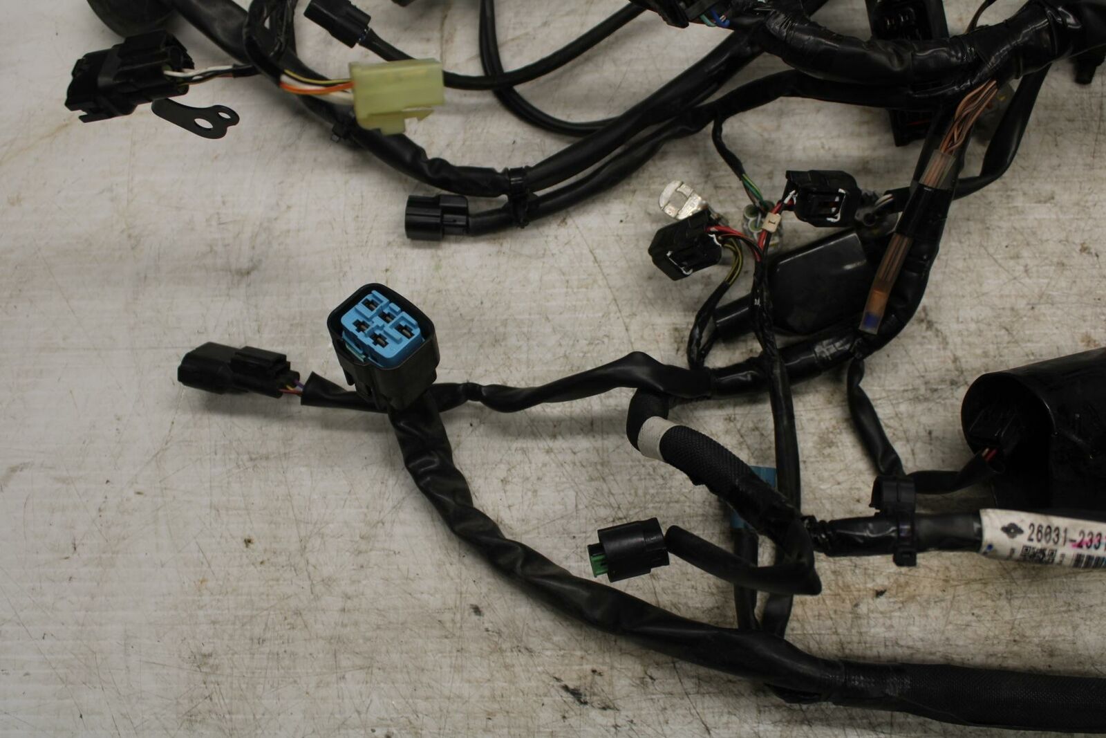 17-20 KAWASAKI NINJA 650 MAIN ENGINE WIRING HARNESS MOTOR WIRE LOOM BB364