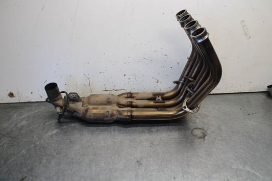 07-09 YAMAHA FZ6 EXHAUST HEADER PIPES MANIFOLD 4S8-14610-00-00 BB713