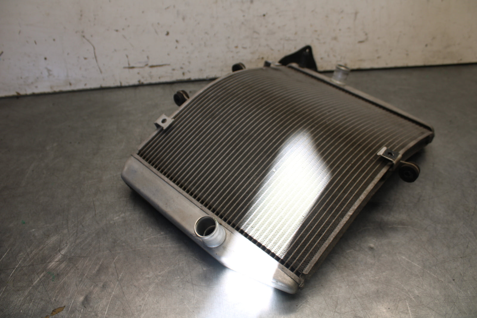 09-12 KAWASAKI NINJA ZX6R ENGINE RADIATOR MOTOR COOLER COOLING RADIATER BB698