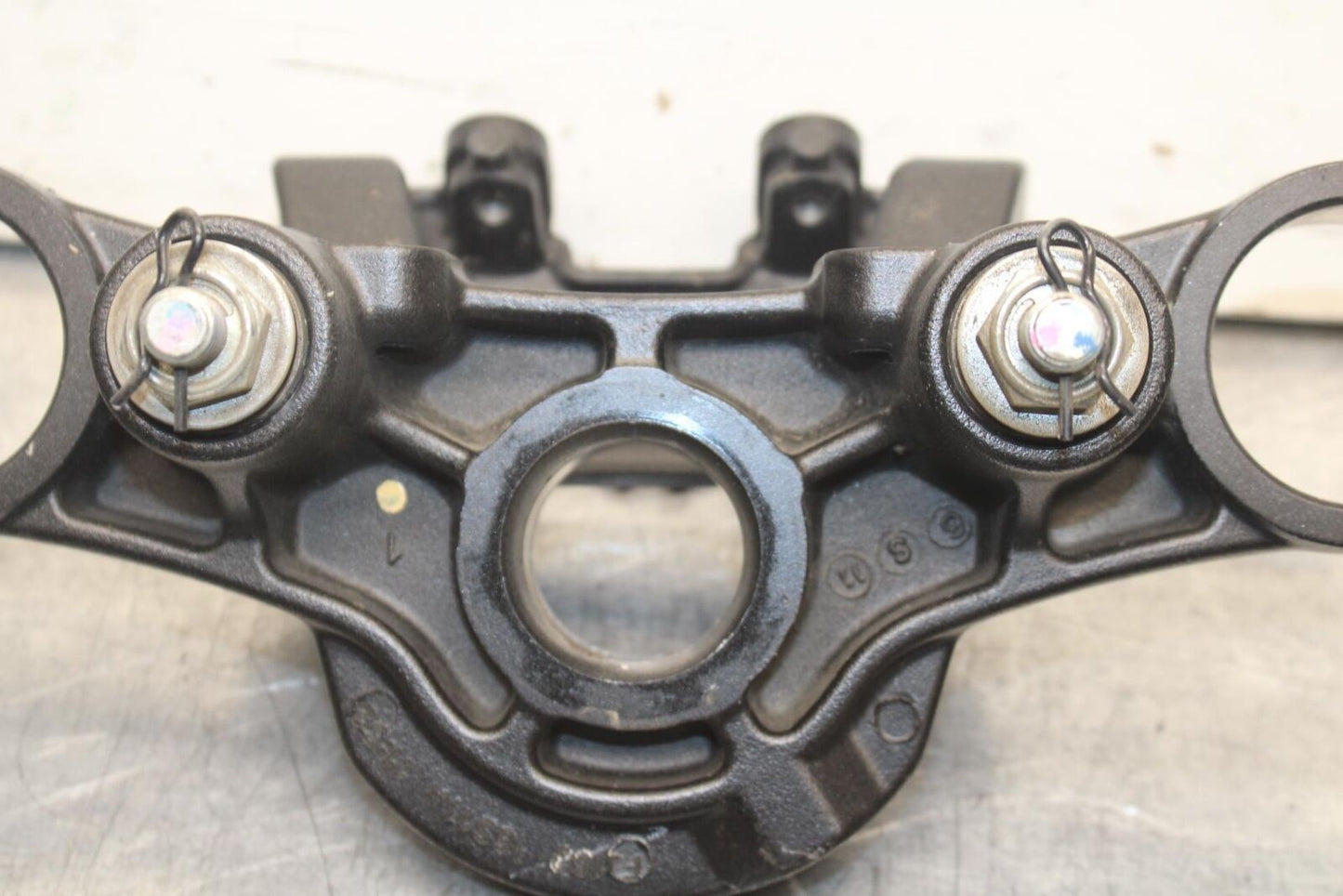 12-17 KAWASAKI ER-6N Z650 FORKS UPPER TRIPLE TREE CLAMP BB607