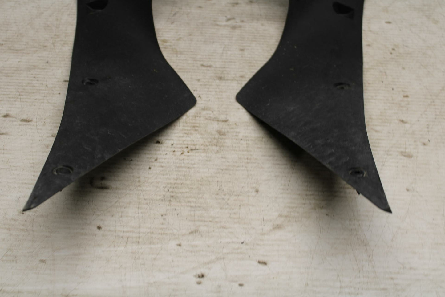 13-18 KAWASAKI NINJA ZX6R RIGHT LEFT INNER FAIRINGS COWLS PANELS TRIMS BB304