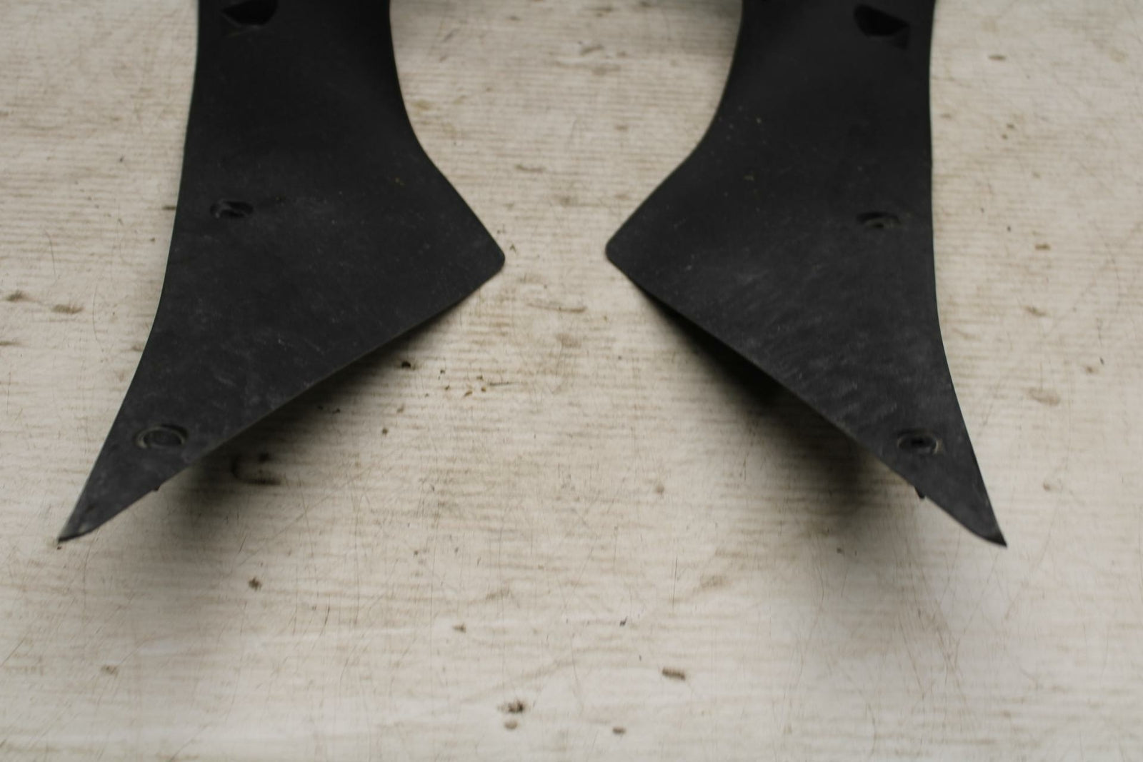 13-18 KAWASAKI NINJA ZX6R RIGHT LEFT INNER FAIRINGS COWLS PANELS TRIMS BB304