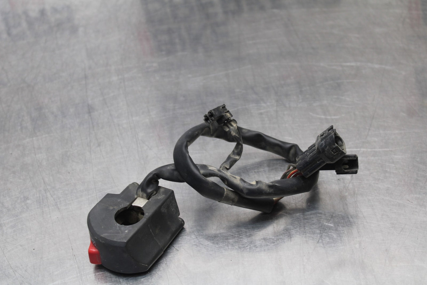 07-08 KAWASAKI NINJA ZX6R RIGHT CLIP ON HANDLE KILL OFF START SWITCH  BB203