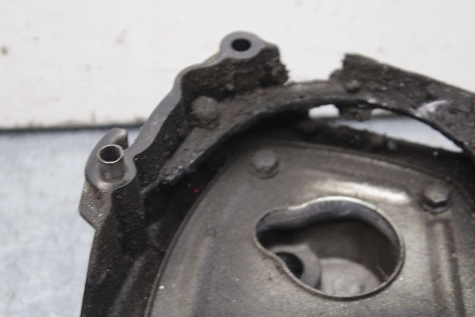 09-12 KAWASAKI NINJA ZX6R ENGINE SPROCKET COVER BB617