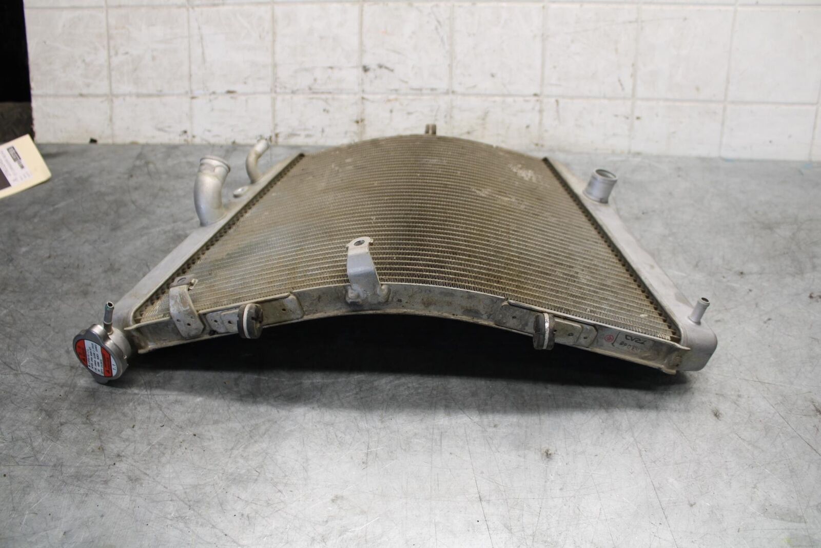 06-07 SUZUKI GSXR750 ENGINE RADIATOR MOTOR COOLER COOLING RADIATER  BB543#B