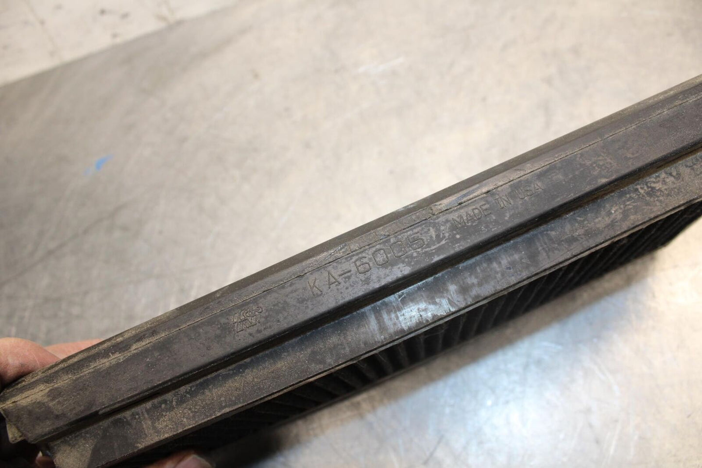 2005 Kawasaki Ninja ZX6R ZX636C K&N AIRBOX AIR INTAKE FILTER BB03