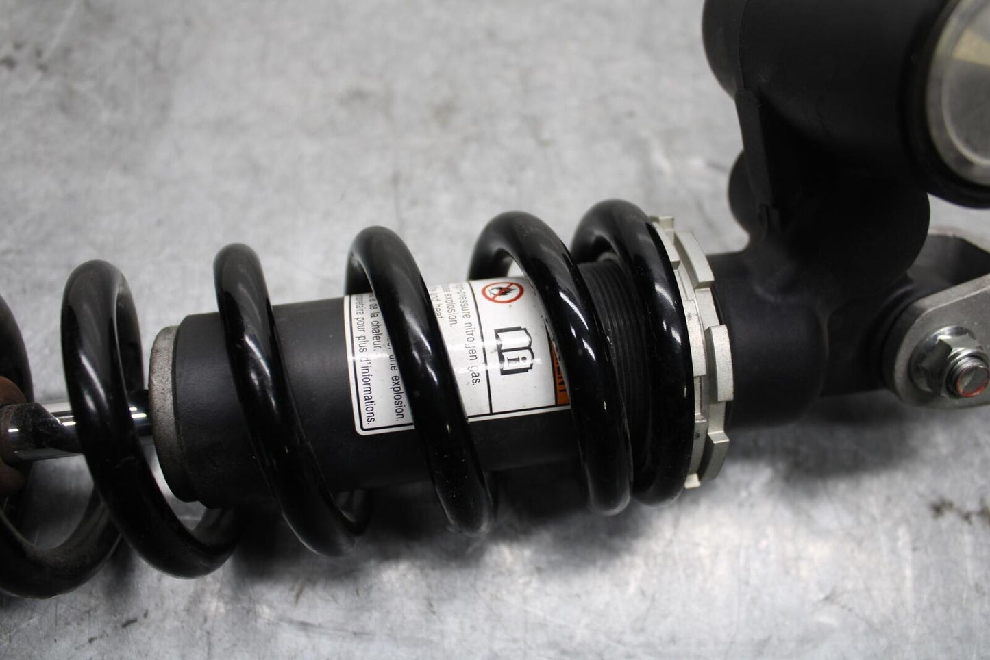 11-23 SUZUKI GSXR 750 REAR BACK SHOCK ABSORBER SUSPENSION BB55