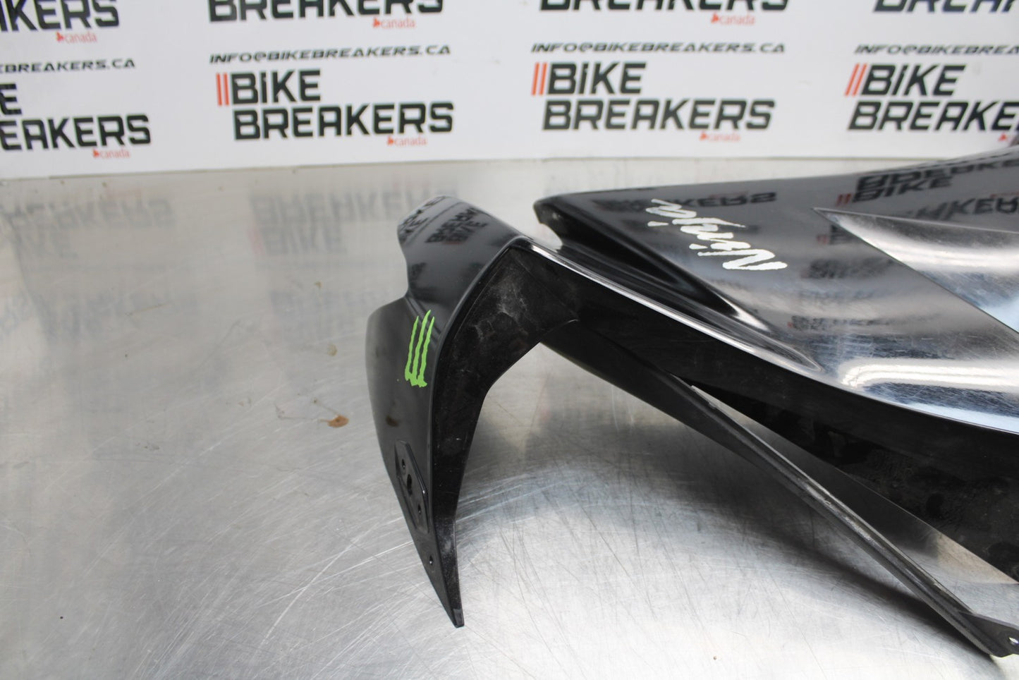 08 KAWASAKI NINJA ZX10R RIGHT LOWER MID UPPER SIDE FAIRING COWL  BB201