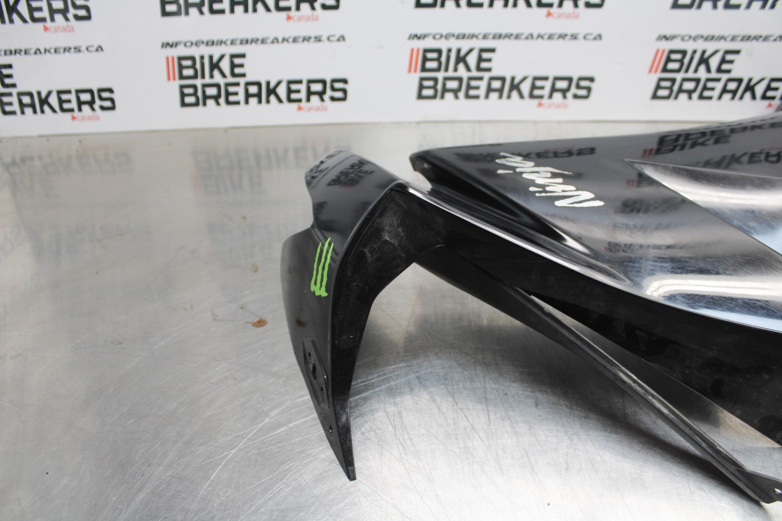 08 KAWASAKI NINJA ZX10R RIGHT LOWER MID UPPER SIDE FAIRING COWL  BB201