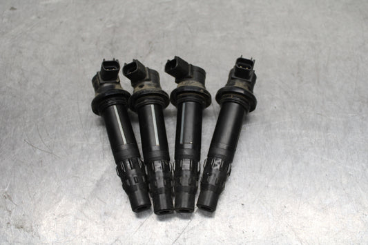09-14 YAMAHA YZF R1 IGNITION COILS COIL SPARK PLUG CAPS BB119