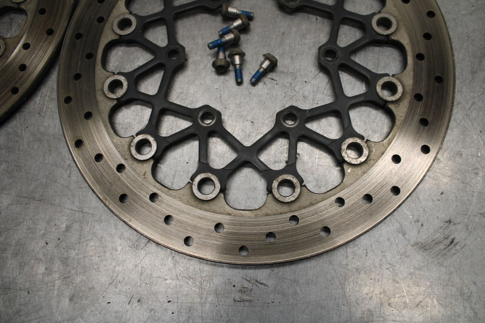 08-09 SUZUKI GSXR600 FRONT LEFT RIGHT BRAKE ROTORS DISCS BB728