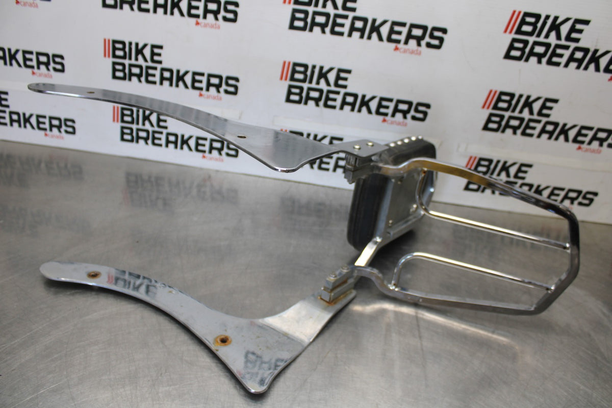 08 YAMAHA V STAR 1100 XVS1100AW CLASSIC BACK REST SISSY BAR BB916