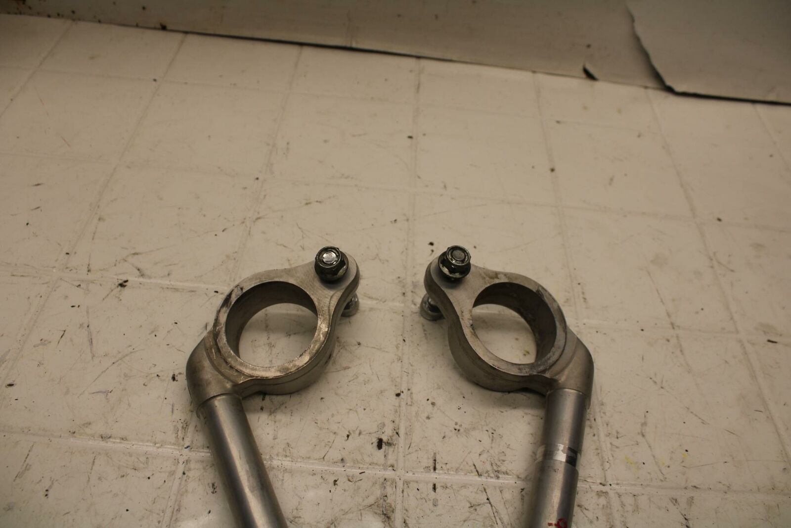 93-96 SUZUKI GSXR1100W LEFT RIGHT CLIP ON ONS HANDLEBARS PAIR SET BB12