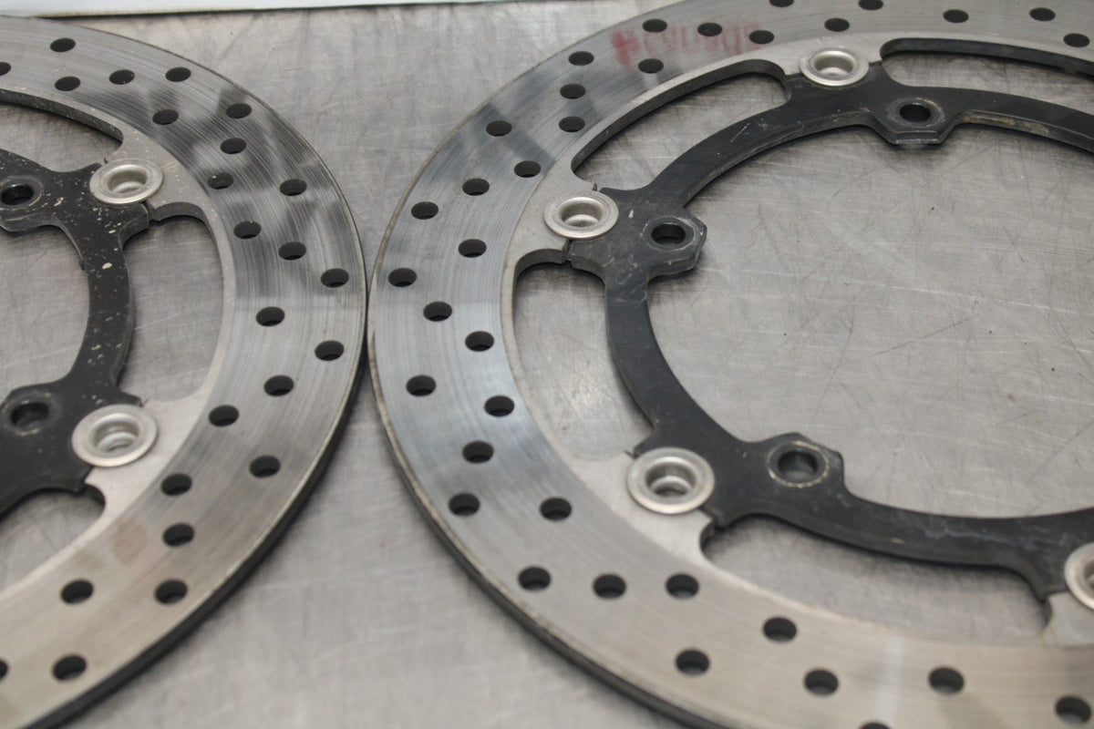15-17 YAMAHA FJ09 FRONT LEFT RIGHT BRAKE ROTORS DISCS BB906