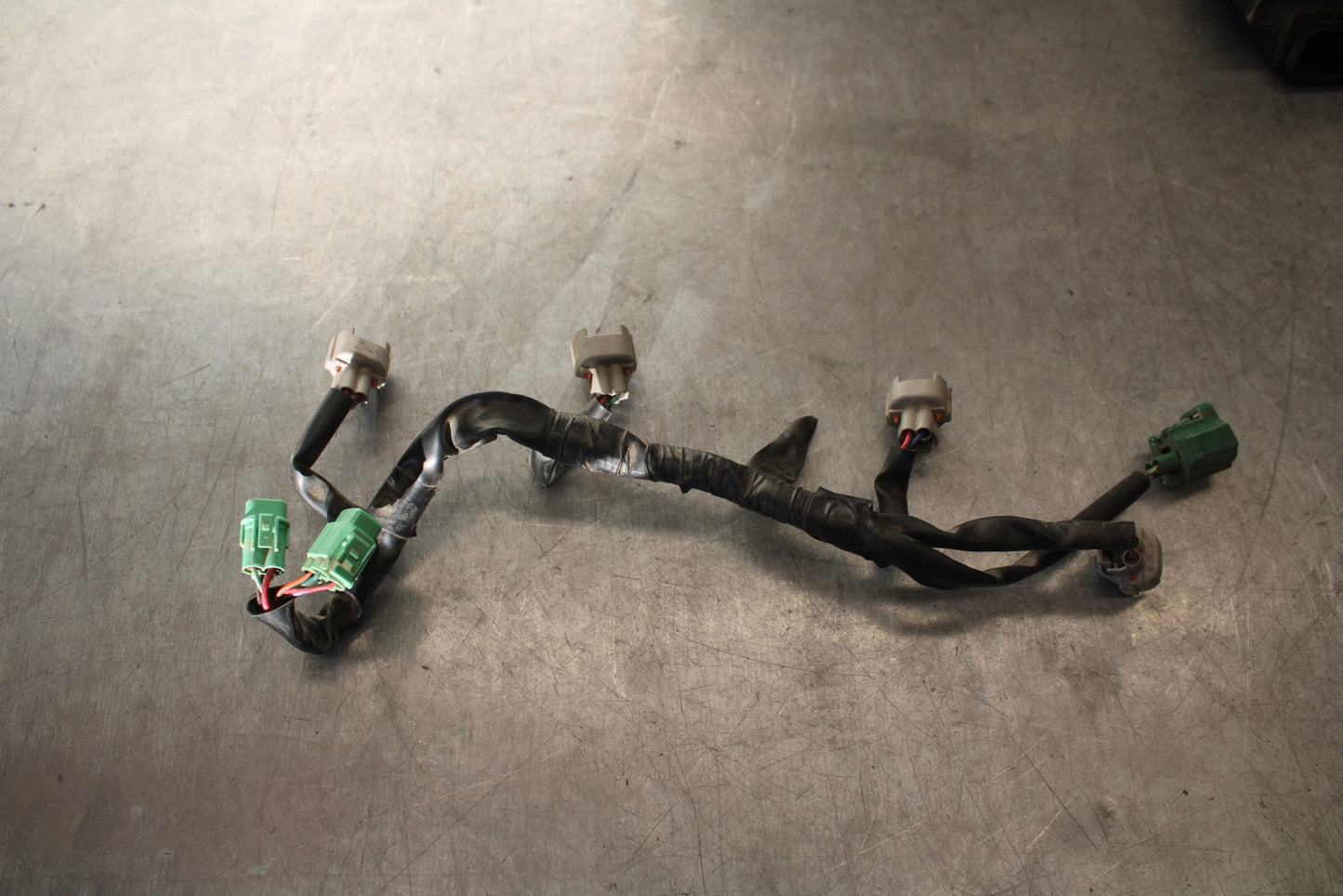 09-14 YAMAHA YZF R1 INJECTOR WIRING HARNESS WIRE LOOM BB696