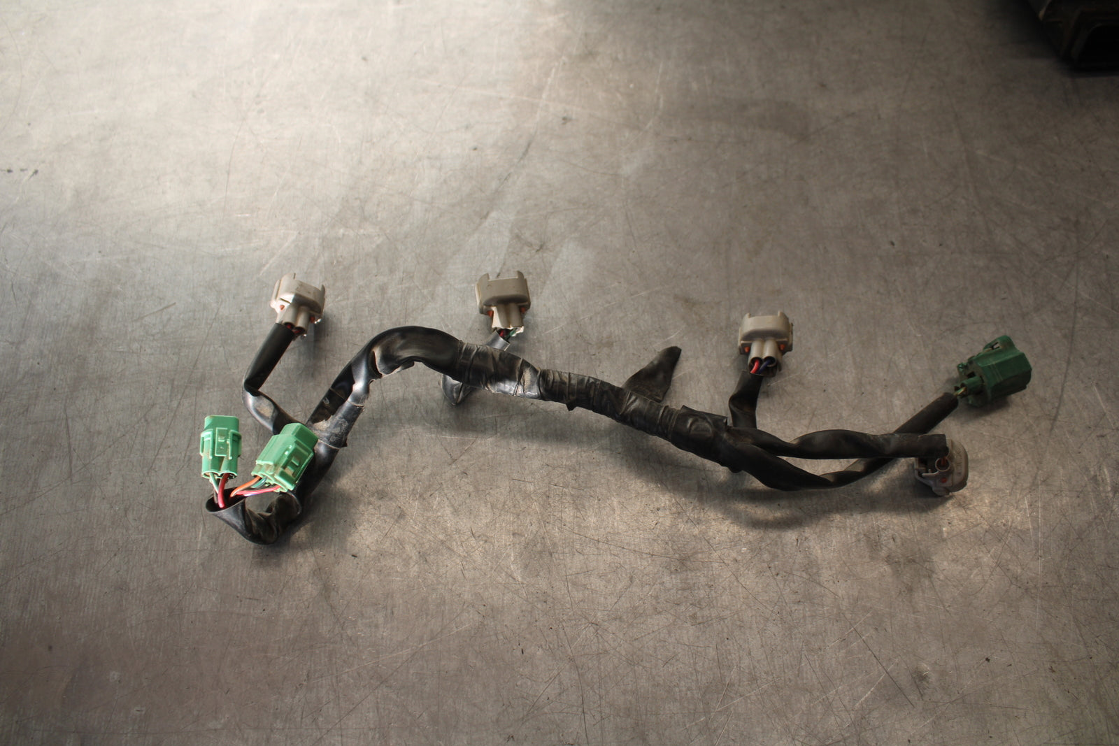 09-14 YAMAHA YZF R1 INJECTOR WIRING HARNESS WIRE LOOM BB696