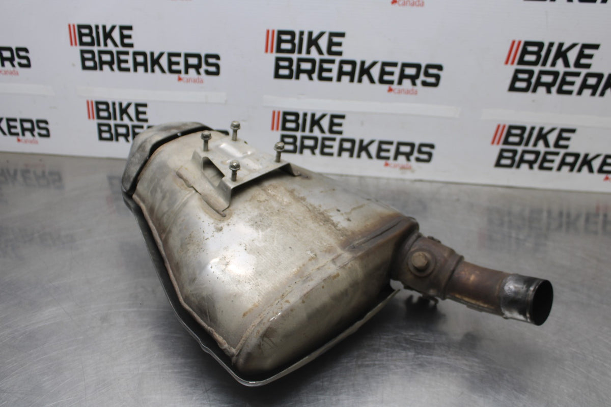 05-06 KAWASAKI NINJA ZX6R EXHAUST PIPE MUFFLER SLIP ON CAN SILENCER BB877
