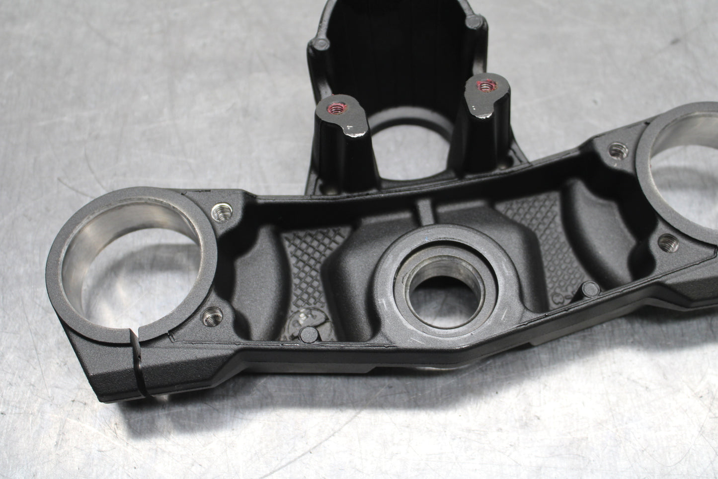 12-25 KAWASAKI NINJA ZX14R FORKS UPPER TRIPLE TREE CLAMP BB757