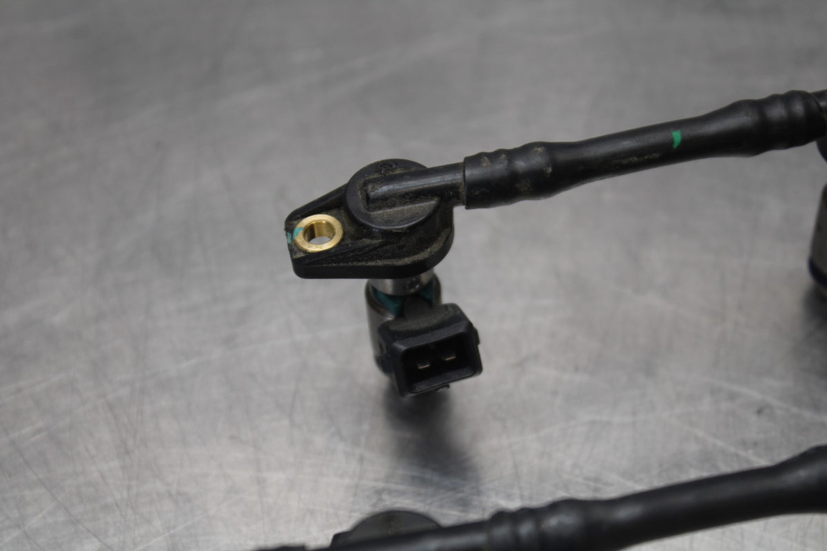 15 APRILIA RSV4 FACTORY APRC ABS SECONDARY FUEL INJECTORS GAS RAIL BB901
