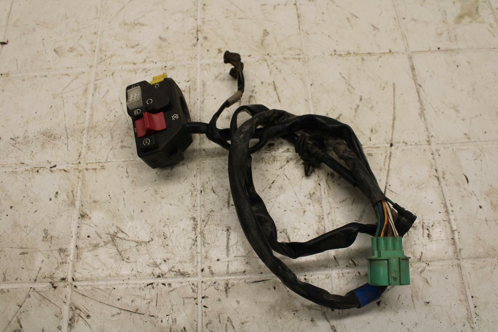 11-12 HONDA FOREMAN 500 LEFT HANDLE HANDLEBAR CONTROL SWITCH SWITCHES BB410