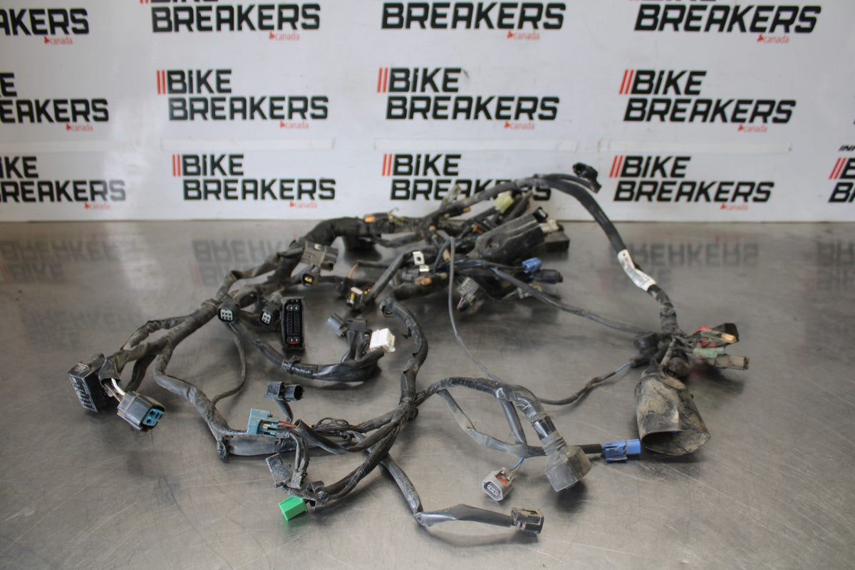 24-25 KAWASAKI NINJA 500 EX500J ABS MAIN ENGINE WIRING HARNESS MOTOR LOOM BB934