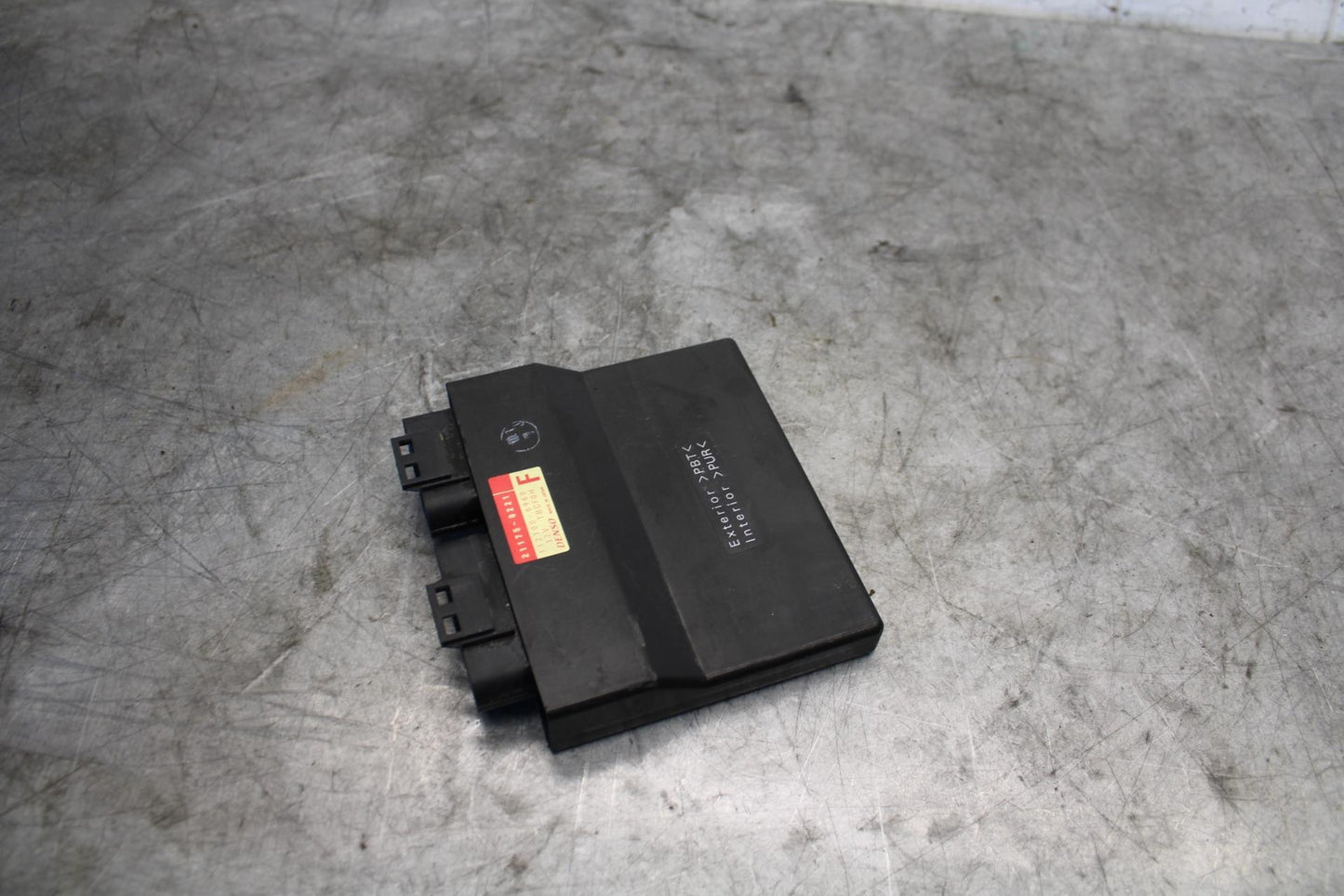 09-12 KAWASAKI NINJA ZX6R ECU COMPUTER CONTROLLER UNIT BLACK BOX ECM CDI  BB544