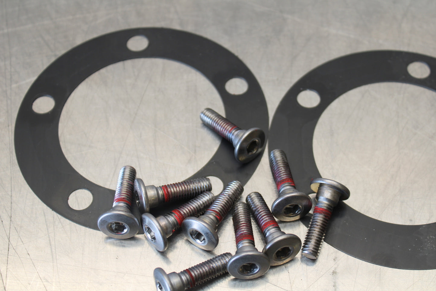 23-24 KAWASAKI NINJA ZX14R FRONT BRAKE ROTOR BOLTS DISC HARDWARE SCREW SET BB757