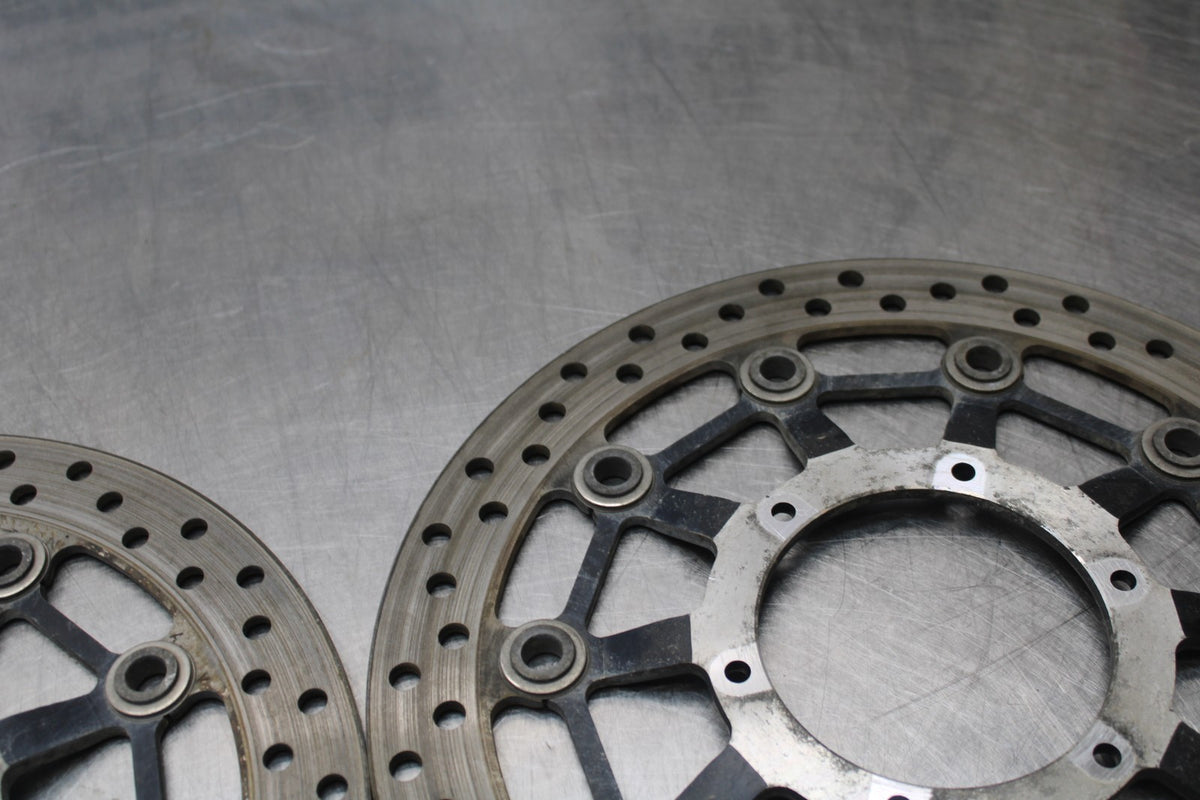 12 HONDA CB1000R FRONT LEFT RIGHT BRAKE ROTORS DISCS BB200