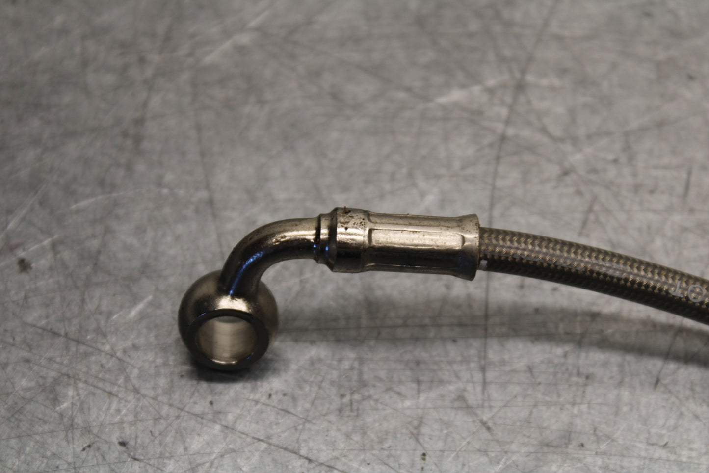 09-11 TRIUMPH DAYTONA 675 REAR BACK BRAKE HOSE FLUID LINE BB652