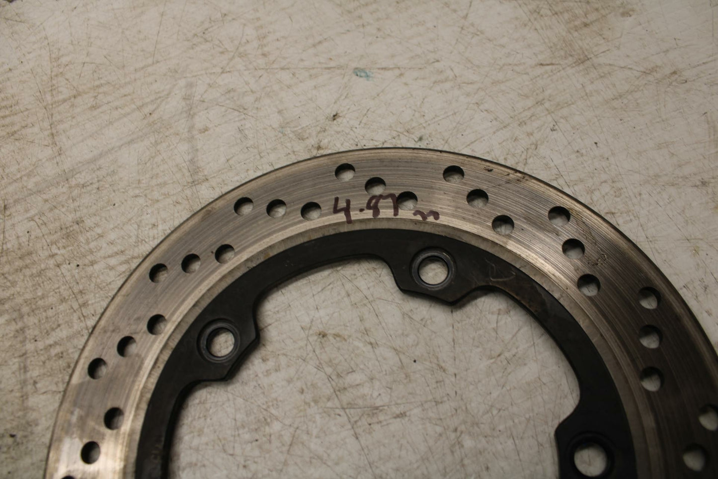 15-16 SUZUKI GSXS750 REAR ROTOR BACK BRAKE DISC BB374